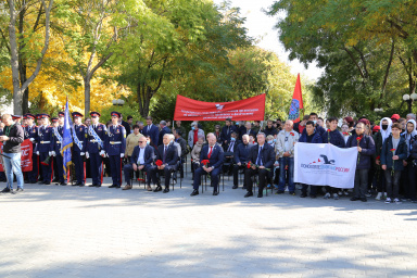 Патриотическое мероприятие "Мы помним подвиг солдата", посвященное 79 годовщине третьего формирования 28-Армии на территории Астрахани