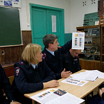 Встреча студентов с сотрудниками органов ОМВД России по Красноярскому району